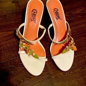 Carlos Santana kitten heel. Size 7